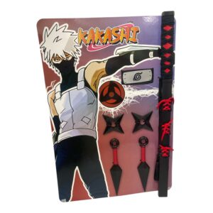 SET KAKASHI AESIR (2 KUNAI, 2 ESTRELLITAS + 1 VINCHA + 1 KATANA)