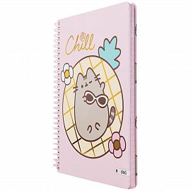 CUADERNO MOOVING PREMIUM CARTA PUSHEEN 96H RAYADO (1230207)