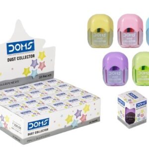 SACAPUNTAS DOMS C/DEPOSITO PASTEL X20U C/U (N80812)