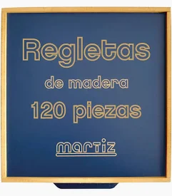 REGLETAS DE MADERA MARTIZ 22X27X6 120 PIEZAS (RGA082)