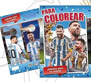 LIBRO INKDROP PARA COLOREAR MESSI