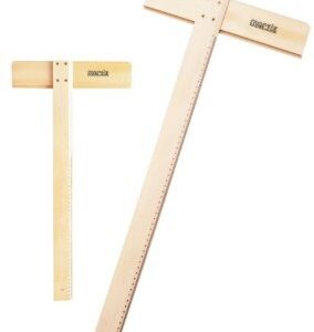 REGLA T MARTIZ MADERA NATURAL 50CM (RGT545)