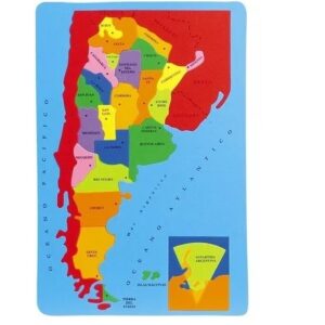 MAPA DIDACTICO IBICO GOMA EVA ARGENTINA (250900)
