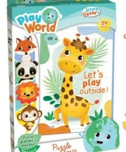 PUZZLE CON BASE GOMA EVA KREKER 24 PIEZAS (1030)