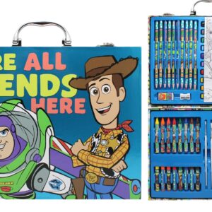 SET DE ARTE CRESKO TOY STORY 65 PCS CON ACUARELAS VALIJA (TS030)