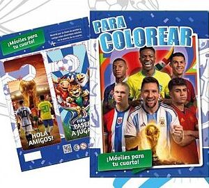 LIBRO INKDROP PARA COLOREAR JUGADORES DE FUTBOL