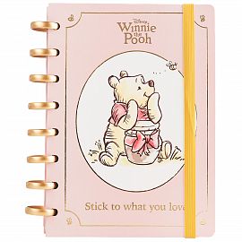 CUADERNO MOOVING LOOPS WINNIE POOH A5 80H RAYADO (1721122)