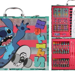 SET DE ARTE CRESKO STITCH 65 PCS CON ACUARELAS VALIJA (LT125)