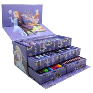 SET DE ARTE CRESKO FROZEN 54 PCS CON CAJONES (FA123)