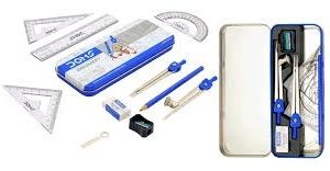 SET DE GEOMETRIA DOMS LATA X8 PIEZAS (I8425)