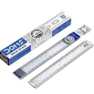 REGLA CRISTAL DOMS 20CM X10U (I8115)