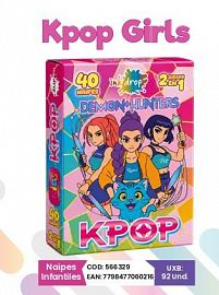 JUEGO DE CARTAS INKDROP K-POP GIRLS(566329)