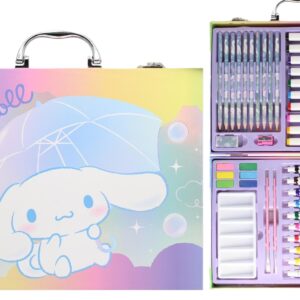 SET DE ARTE CRESKO CINNAMOROLL 53 PCS CON TEMPERAS VALIJA (SR640)