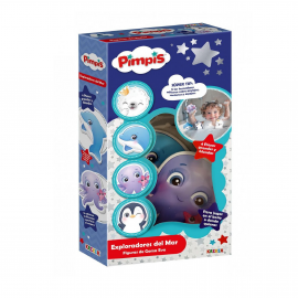 FIGURAS P/JUGAR EN EL AGUA DE GOMA EVA EXPLORADORES DEL MAR KREKER (3737)
