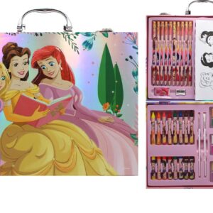 SET DE ARTE CRESKO PRINCESAS 65 PCS CON ACUARELAS VALIJA (EP177)