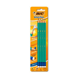 LAPIZ GRAFITO C/GOMA BIC EVOLUTION BLISTER X4U (845963)