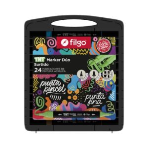 MARCADORES ACRILICOS FILGO TNT MARKER DUO X24U (TNTDMKR-EP24-SUR)