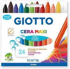 CRAYONES DE CERA GIOTTO MAXI X24U (202203ES)