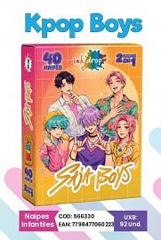 JUEGO DE CARTAS INKDROP K-POP BOYS (566330)