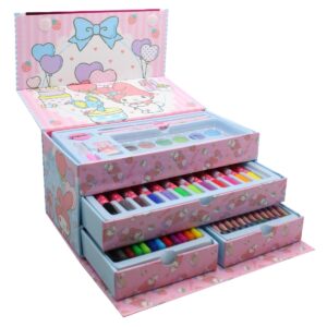 SET DE ARTE CRESKO MY MELODY 54 PCS CON CAJONES (SR665)