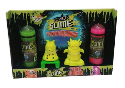 POWER SLIME CHIKYTOYS PEQUEÑO DEMONIO X2 (3244)