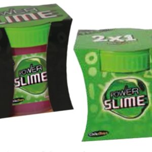 POWER SLIME 2 EN 1 + TAZO DE REGALO CHIKYTOYS