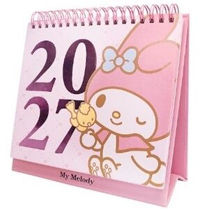CALENDARIO ESCRITORIO MOOVING 2027 MY MELODY 16.5 X 16 CM. (1421261)