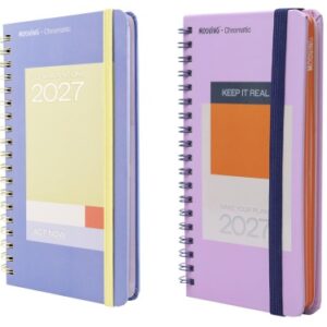 AGENDA MOOVING 2027 POCKET CHROMATIC C/ESPIRAL 17X9.5 (1409107)