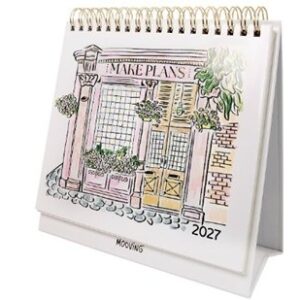 CALENDARIO ESCRITORIO MOOVING 2027 TRAVEL 16.5 X 16 CM. (1421105)