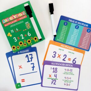 CARTAS MATEMATICAS 2 + LIBRO Y MARCADOR BORRABLE (0786071077560)