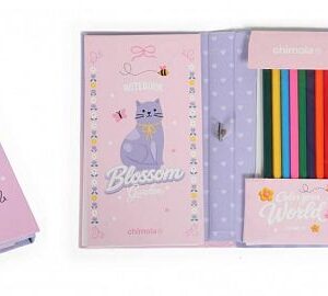 LIBRETA PARA COLOREAR CAT A5 + LAPICES DE REGALO (ST149)