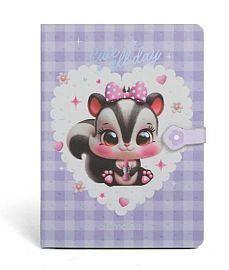 LIBRETA CHIMOLA PASTEL ZORRINA A5 128 HJS (ST207)