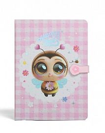LIBRETA CHIMOLA PASTEL ABEJITA A5 128 HJS (ST205)
