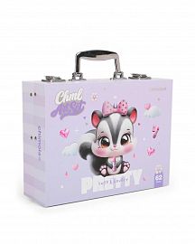 SET ART CHIMOLA 2 NIVELES CUTE & SHINY 58 PIEZAS (ST142)