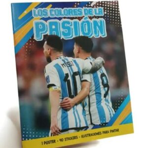 LIBRO PARA COLOREAR ARGENTINA - LOS COLORES DE LA PASION
