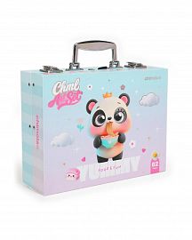 SET ART CHIMOLA 2 NIVELES PANDA 58 PIEZAS (ST141)