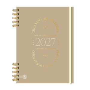 AGENDA RY 2027 PREMIUM "CREANDO" DÍA POR PÁGINA 15X21