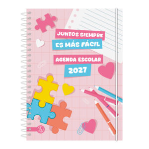 AGENDA RY 2027 ESCOLAR "JUNTOS" SEMANA A LA VISTA 15X21