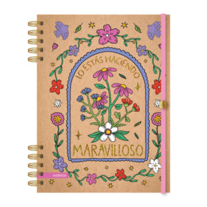 AGENDA RY 2027 KRAFTY "MARAVILLOSO" DÍA POR PÁGINA 15X21