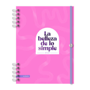 AGENDA RY 2027 TRENDY "BELLEZA" DÍA POR PÁGINA 15X21