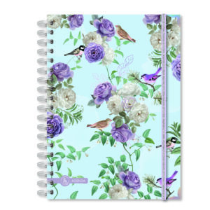 AGENDA RY 2027 ECO CHIC "BIRDS" DOS DÍAS POR PÁGINA 15X21