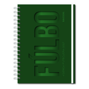 AGENDA RY 2027 KIRICOCHO "FÚLBO VERDE" DÍA POR PÁGINA 15X21