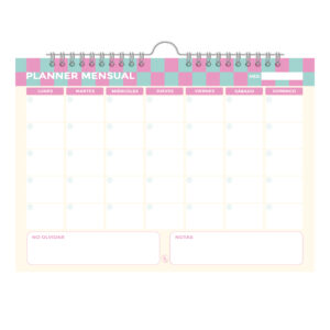 PLANNER MENSUAL 2027 RY TRENDY A3 PERCHITA +"DAMERO"