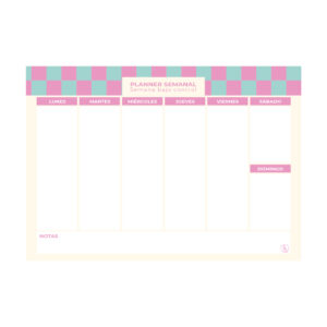 PLANNER SEMANAL 2027 RY A4 LINEA MIX "DAMERO"