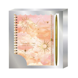 SUPER SET AGENDA RY UNIVERSO "SUN" 2027 + BOLIGRAFO