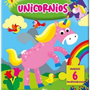 LIBRO COLECCIÓN CUENTO ROMPECABEZAS 6 PIEZAS - UNICORNIOS EDICIONES INFANTIL  (485-5)