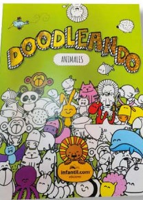 LIBRO COLECCIÓN DOODLEANDO - ANIMALES EDICIONES INFANTIL  (741-8)