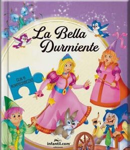 LIBRO COLECCIÓN LEO Y ARMO ROMPECABEZAS 6 PIEZAS - LA BELLA DURMIENTE EDICIONES INFANTIL  (494-8)
