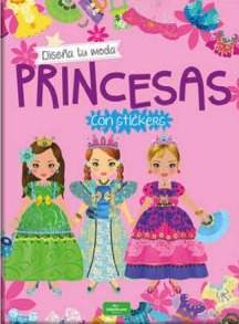 LIBRO COLECCIÓN PEQUEÑAS PRINCESAS - PRINCESAS CON STICKERS EDICIONES INFANTIL (888-9)