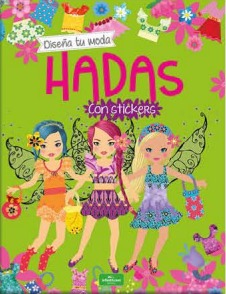 LIBRO COLECCIÓN PEQUEÑAS PRINCESAS - HADAS CON STICKERS EDICIONES INFANTIL  (888-9)